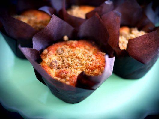 æblemuffins Æblemuffins med marcipan