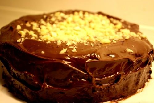 chocolate mud cake Den ultimative chokoladekage - Chocolate mud cake