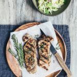 Grillede steaks med fennikelsalat